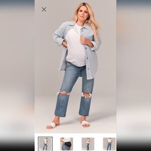 Abercrombie Maternity Ankle Straight Size 30 Regular length